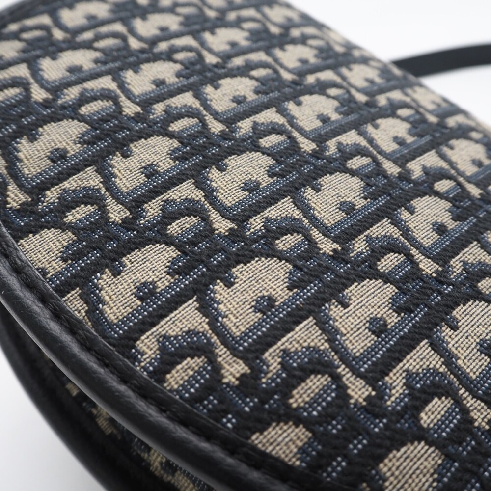 CHRISTIAN DIOR Gray Canvas Shoulder Bag - Picture 3 of 16